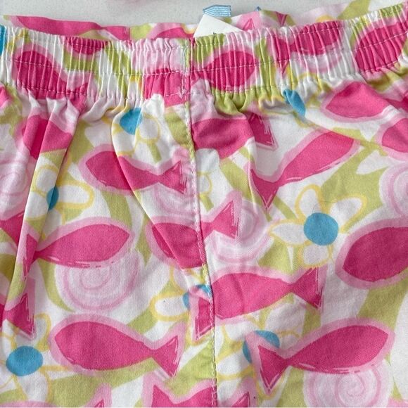 Little Me | Infant Girls Sleeveless Polo Shirt Fish Print Pants Summer Outfit 9M - Picture 11 of 12